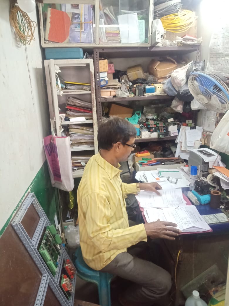 Spare Parts Repairing Workshop